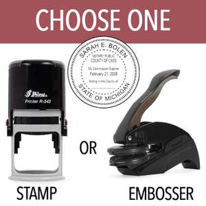 Choose One: Stamp or Embosser
