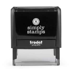 Front Angle of the Rectangle Stamp