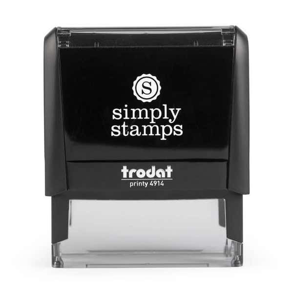 Front Angle of the Rectangle Stamp