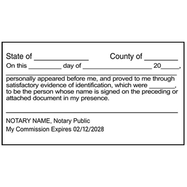 Notary Public Signature