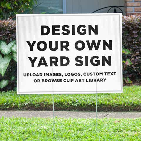 18" x 24" Custom Notary Yard Sign