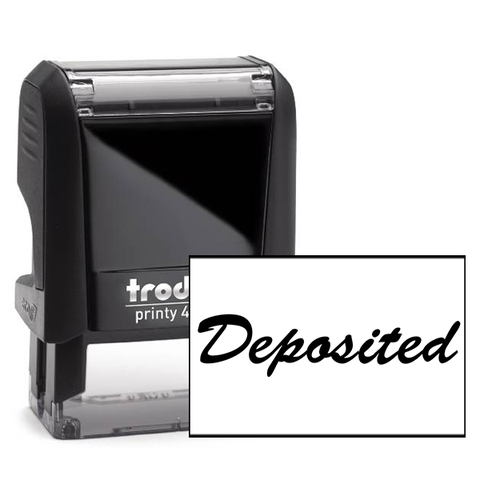 Script Deposited Stamp