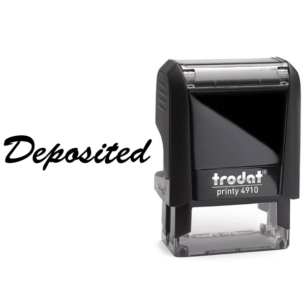 Script Deposited Stamp Body and Design