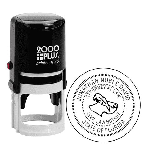 Florida Civil Law Notary Stamp