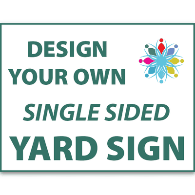 18" x 24" Custom Notary Yard Sign - alternate view
