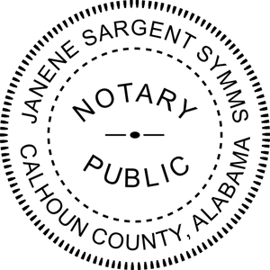 Alabama Notary Seal