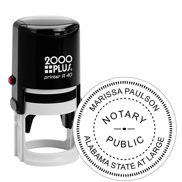 Alabama State at Large Notary Stamp