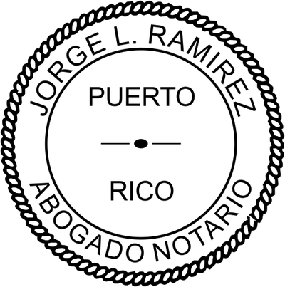 Puerto Rico Notary - alternate view