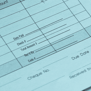 Simple Sans Serif Business Form Stamp Lifestyle