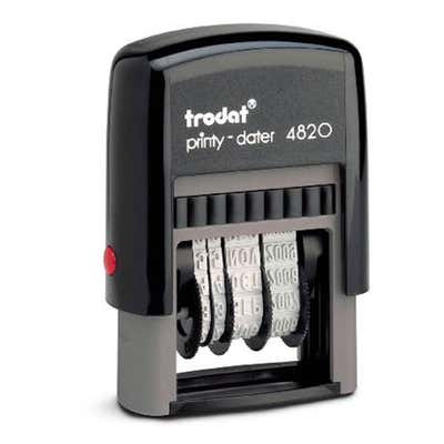 Trodat 4820 Dater Stamp - alternate view