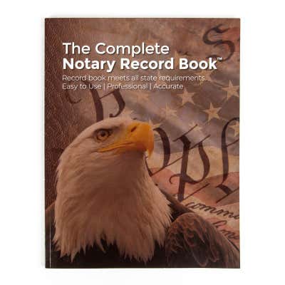 Professional Notary Records Book 