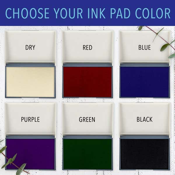 Ink Pad Color Options