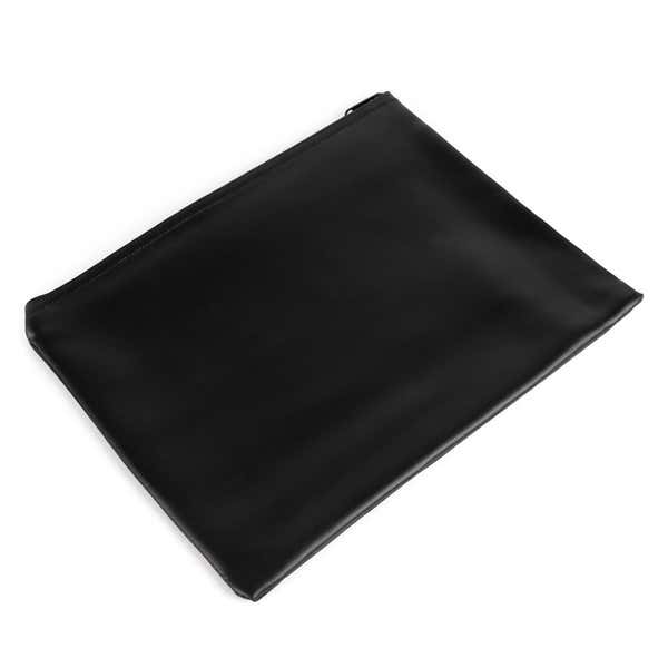 Notary Zipped Pouch on White Background