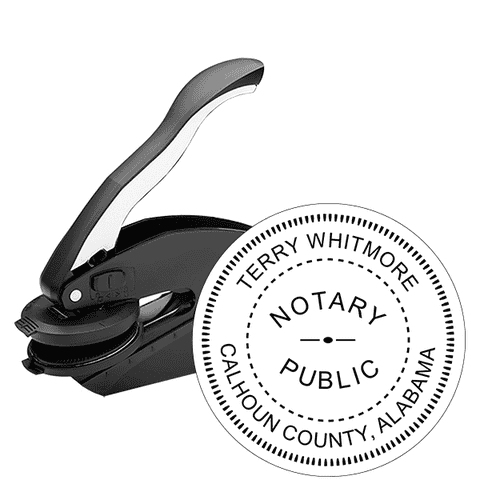 Alabama Notary Seal Embosser