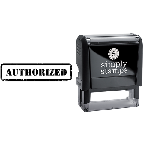Army Lettering Authorized Business Stamp