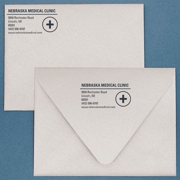 Custom Medical Address Stamp Lifestyle
