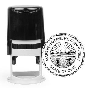Ohio Notary Round Stamp