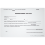 Acknowledgment Notary Certificates