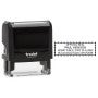 Illinois Serrated Border Rectangular Notary Seal