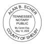 Tennessee Round Notary Seal