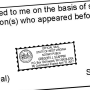 West Virginia Rectangle Notary Seal