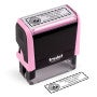 Minnesota Pink Rectangle Notary Stamp