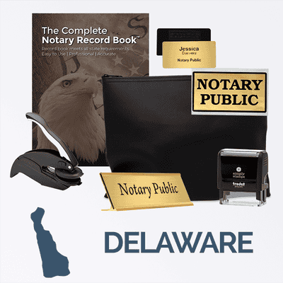 Delaware Deluxe Notary Kit