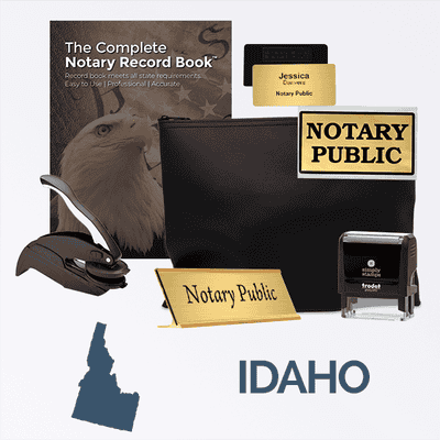 Idaho Deluxe Notary Kit 