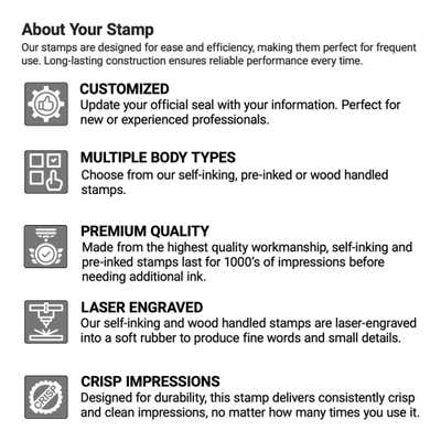 Florida Civil Law Notary Stamp - alternate view