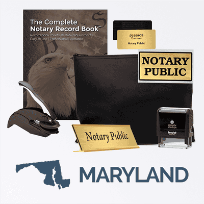 Maryland Deluxe Notary Kit