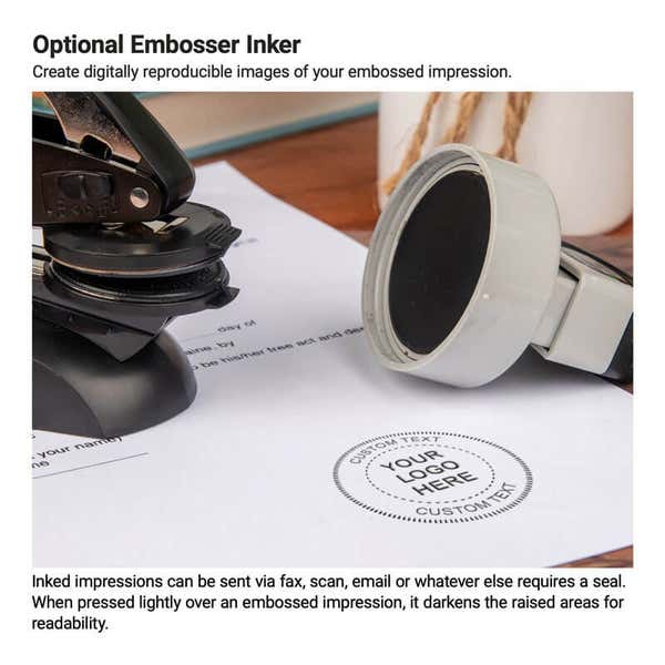 Optional Embosser Inker