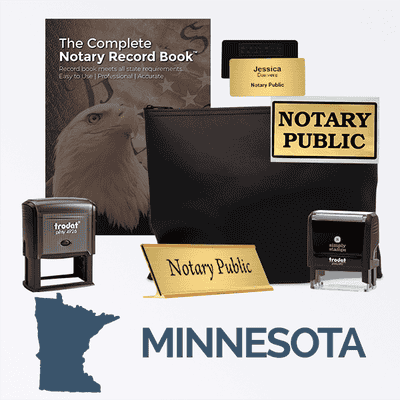 Minnesota Deluxe Notary Kit