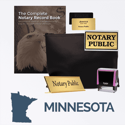 Minnesota Pink Deluxe Notary Kit