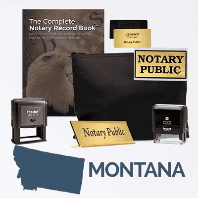 Montana Deluxe Notary Kit