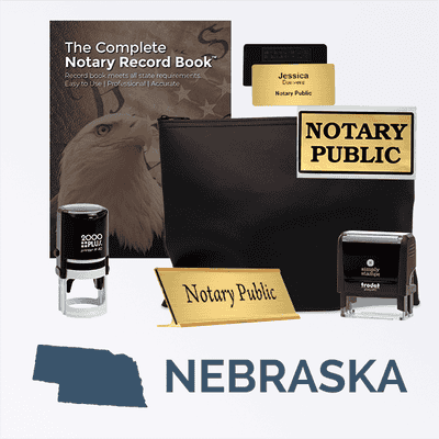 Nebraska Deluxe Notary Kit