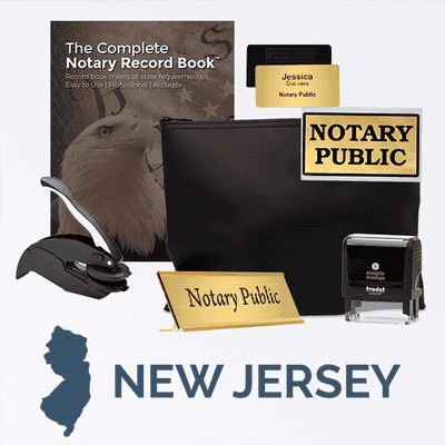 New Jersey Deluxe Notary Kit