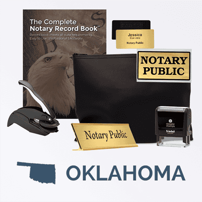 Oklahoma Deluxe Notary Kit