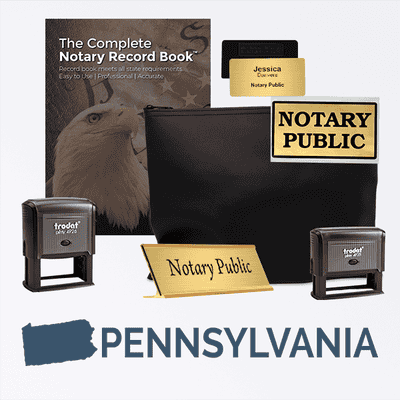 Pennsylvania Deluxe Notary Kit 