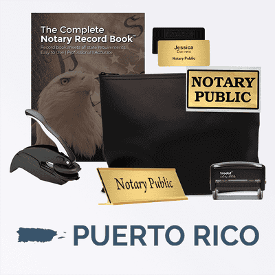 Puerto Rico Deluxe Notary Kit