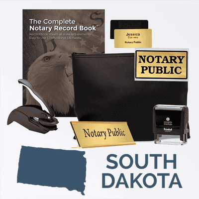 South Dakota Deluxe Notary Kit