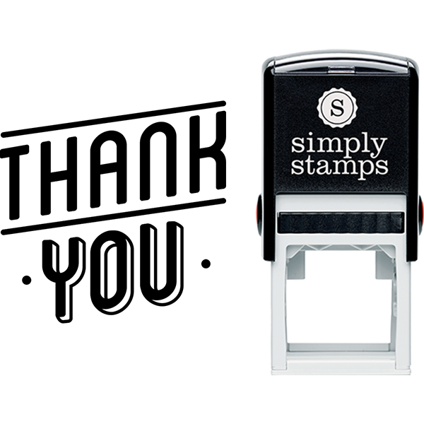 Modern Thank You Business Stamp