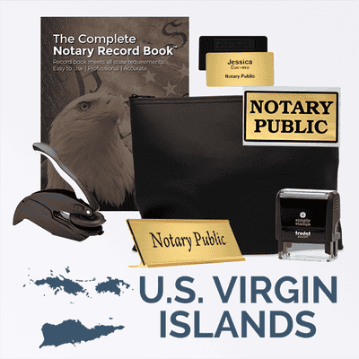U.S. Virgin Islands Deluxe Notary Kit