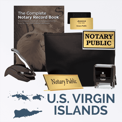 U.S. Virgin Islands Deluxe Notary Kit