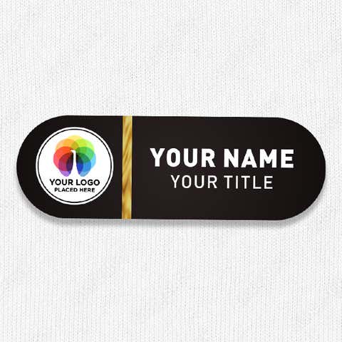 1" x 3" Notary Name Tag