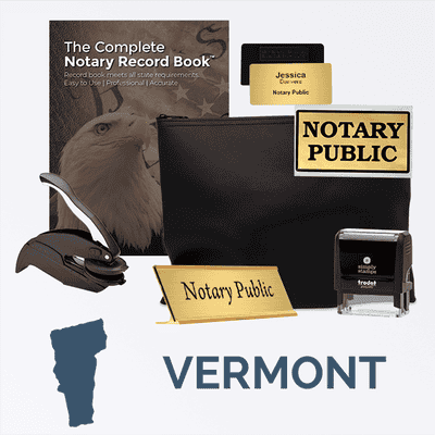Vermont Deluxe Notary Kit