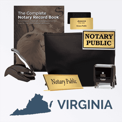 Virginia Deluxe Notary Kit
