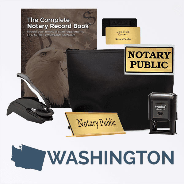 Washington Deluxe Notary Kit